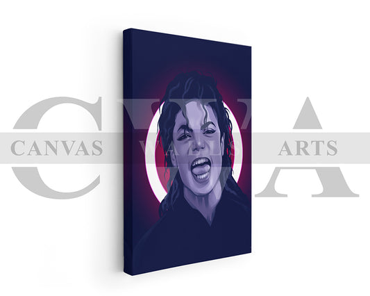 Michael Jackson Canvas Wall Art