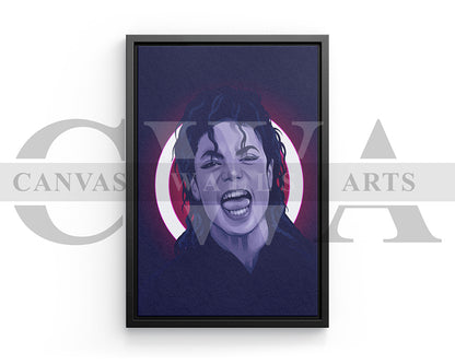 Michael Jackson Canvas Wall Art