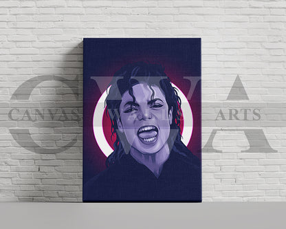 Michael Jackson Canvas Wall Art
