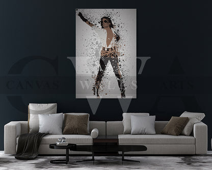 Michael Jackson Canvas Wall Art