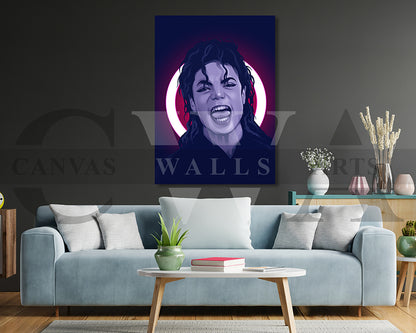 Michael Jackson Canvas Wall Art