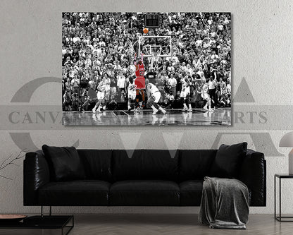 Michael Jordan Canvas Wall Art