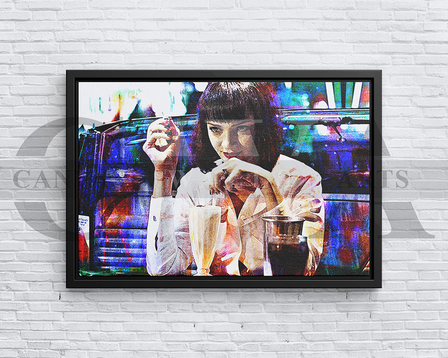 Mila Milkshake Canvas Wall Art