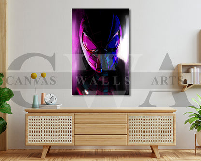 Miles Morales Canvas Wall Art Abstract Movie Poster