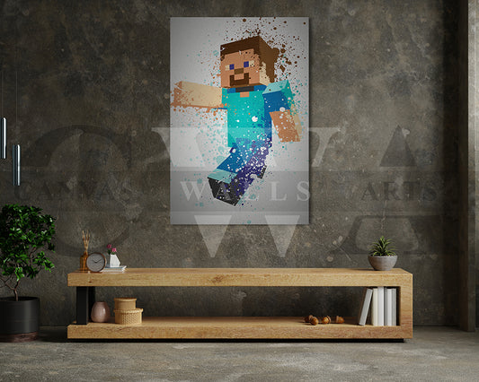 Minecraft Canvas Wall Art