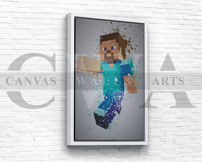 Minecraft Canvas Wall Art
