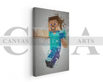 Minecraft Canvas Wall Art