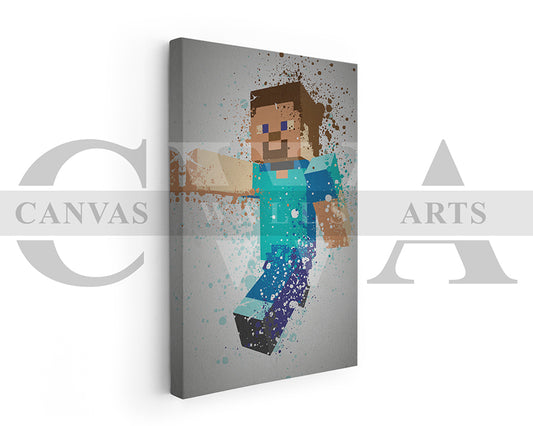 Minecraft Canvas Wall Art