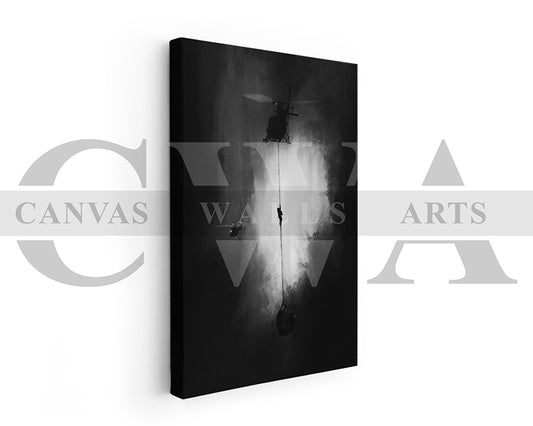 Mission Impossible Canvas Wall Art Abstract Movie Poster