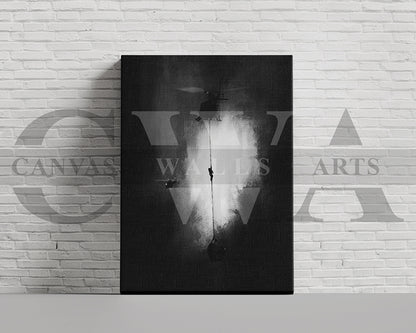 Mission Impossible Canvas Wall Art Abstract Movie Poster