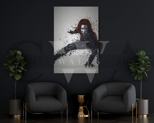 Natasha Romanoff Canvas Wall Art