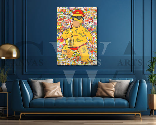 Nothing but Armand de Brignac Canvas Wall Art