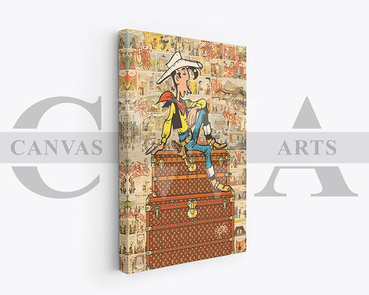 Nothing but Vuitton Canvas Wall Art