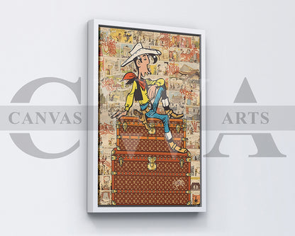 Nothing but Vuitton Canvas Wall Art