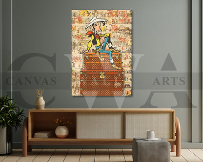Nothing but Vuitton Canvas Wall Art