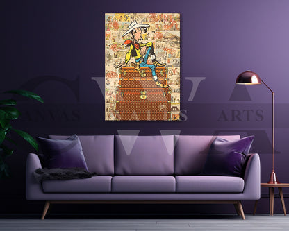 Nothing but Vuitton Canvas Wall Art