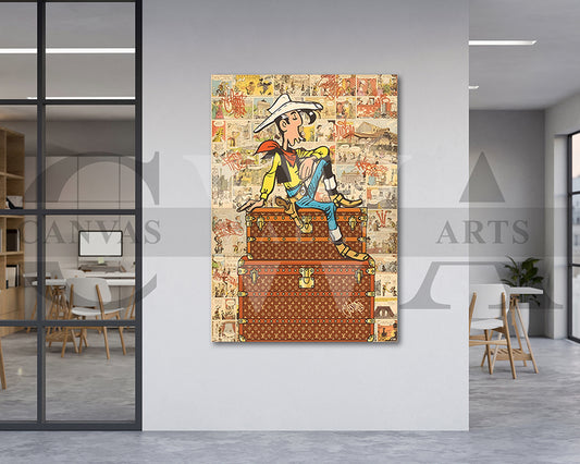 Nothing but Vuitton Canvas Wall Art