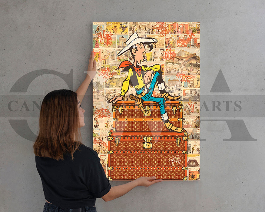 Nothing but Vuitton Canvas Wall Art