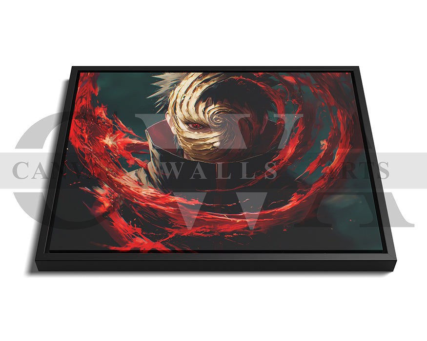 Obito Uchiha Fate Canvas Wall Art