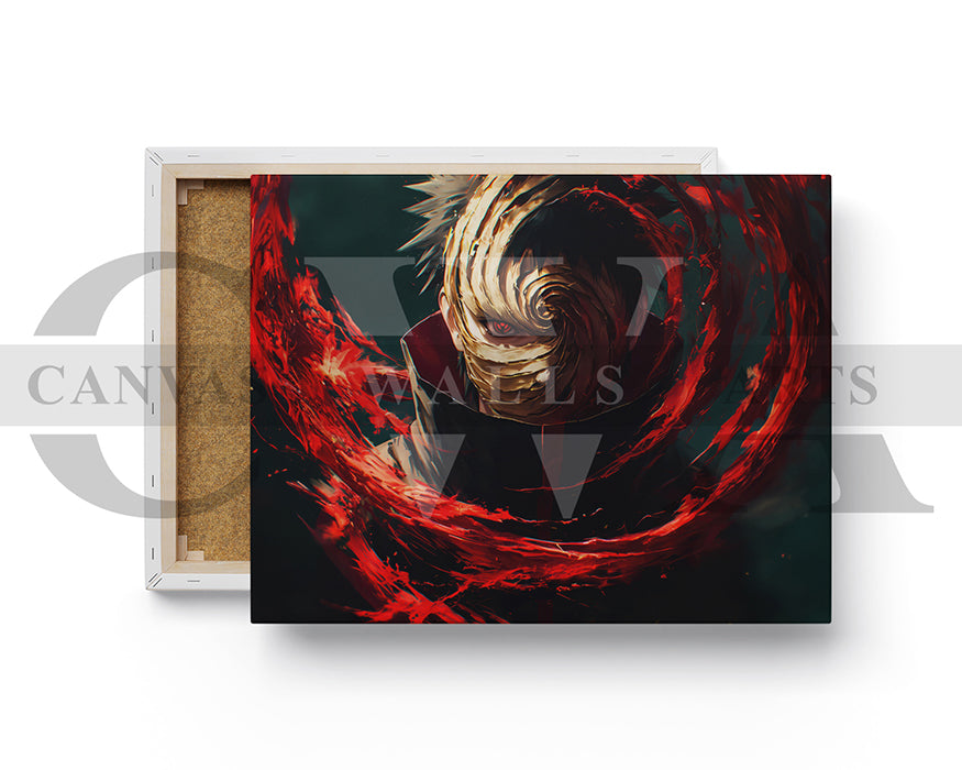 Obito Uchiha Fate Canvas Wall Art