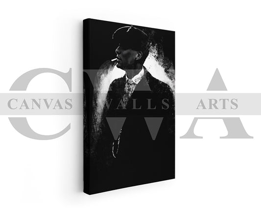 Peaky Blinders Canvas Wall Art Abstract Movie Poster
