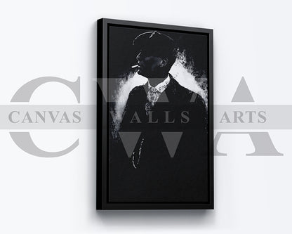 Peaky Blinders Canvas Wall Art Abstract Movie Poster