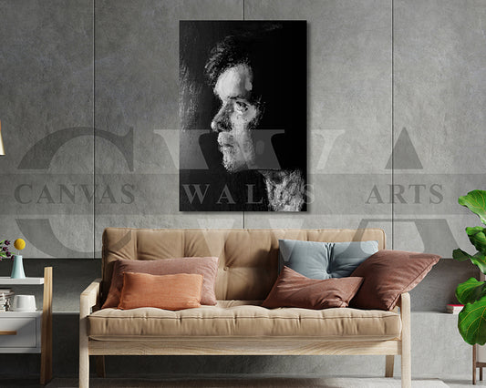 Peaky Blinders Canvas Wall Art Abstract Movie Poster