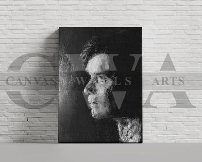 Peaky Blinders Canvas Wall Art Abstract Movie Poster