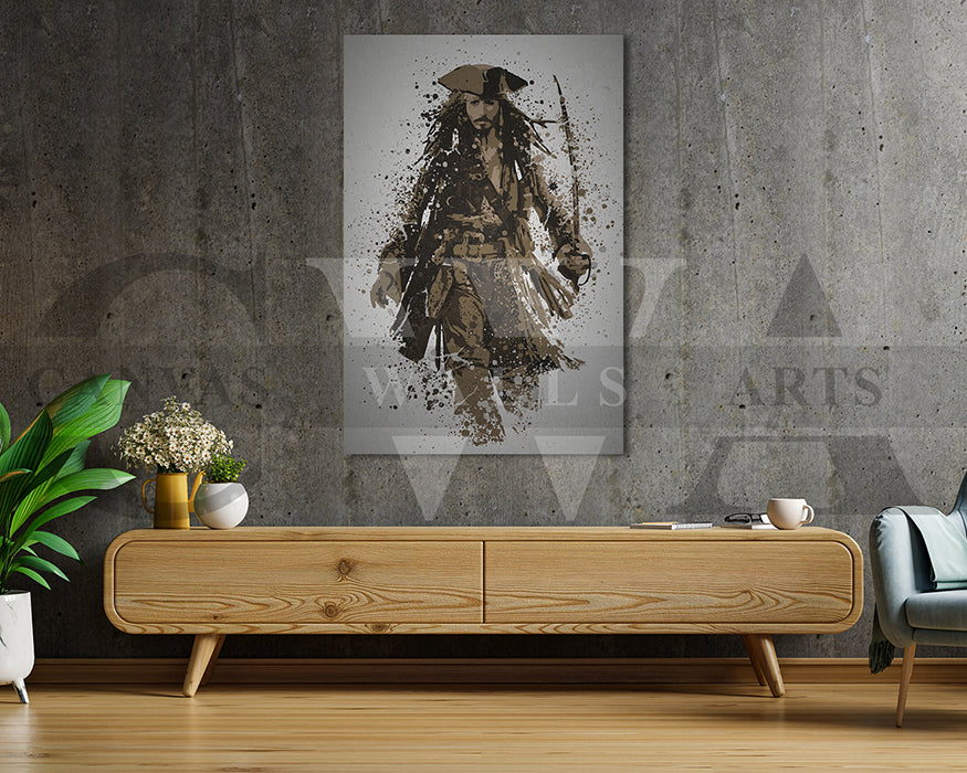 Pirates of the Caribbean Canvas Wall Art