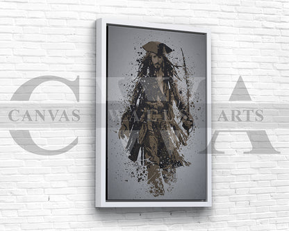 Pirates of the Caribbean Canvas Wall Art