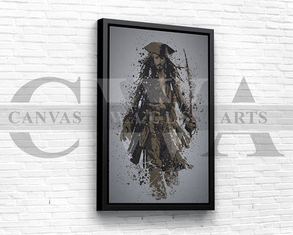 Pirates of the Caribbean Canvas Wall Art