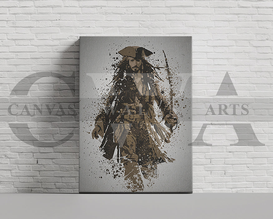 Pirates of the Caribbean Canvas Wall Art