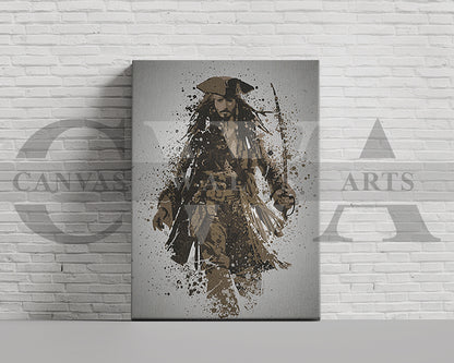 Pirates of the Caribbean Canvas Wall Art