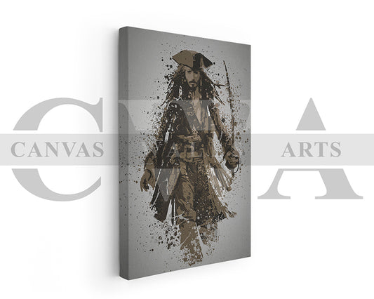 Pirates of the Caribbean Canvas Wall Art