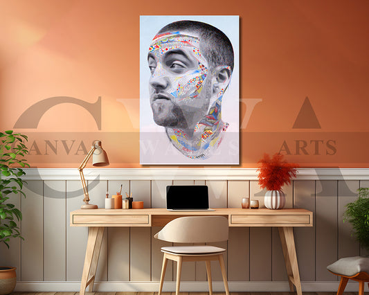 Poster Mac Miller Art Print Wall Art