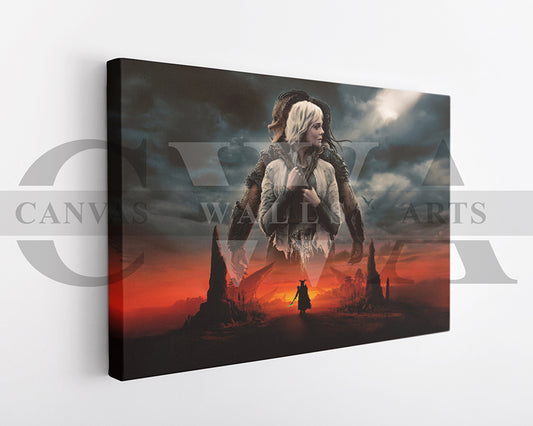 Predator Badlands Canvas Wall Art