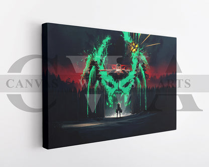 Predator Killer Of Killers Canvas Wall Art