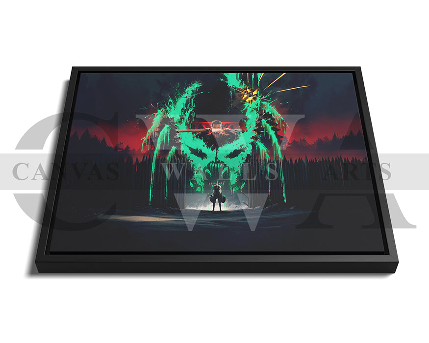Predator Killer Of Killers Canvas Wall Art