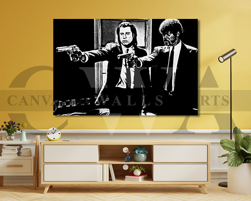 Pulp Fiction Canvas Wall Art