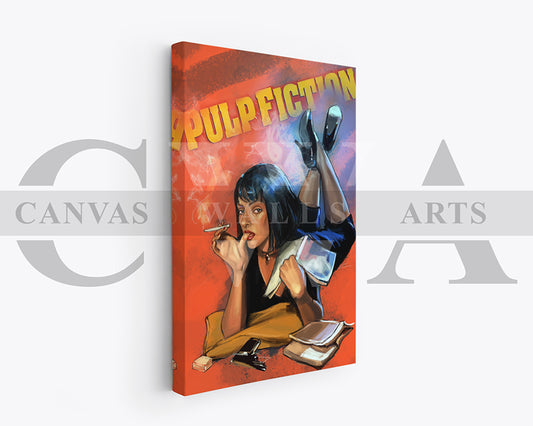 Pulp Fiction Canvas Wall Art