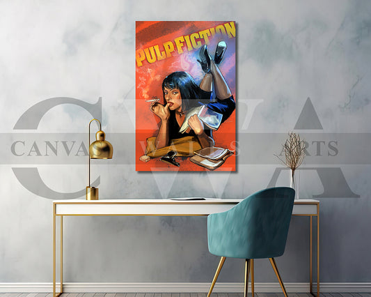 Pulp Fiction Canvas Wall Art