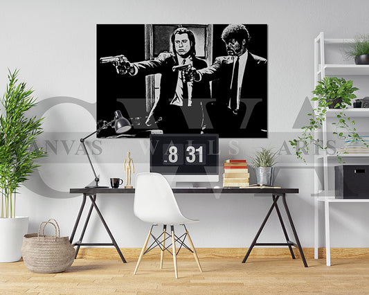 Pulp Fiction Canvas Wall Art