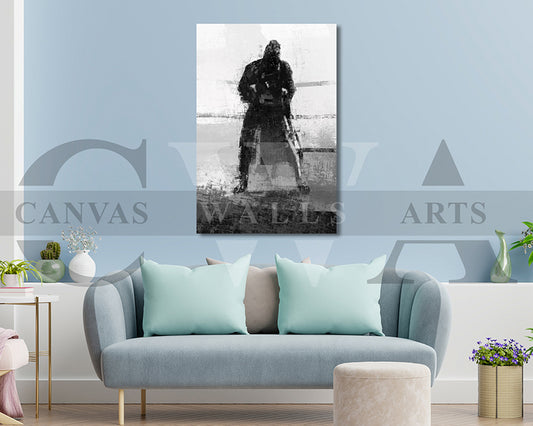 Raging Bull Canvas Wall Art Movie Poster