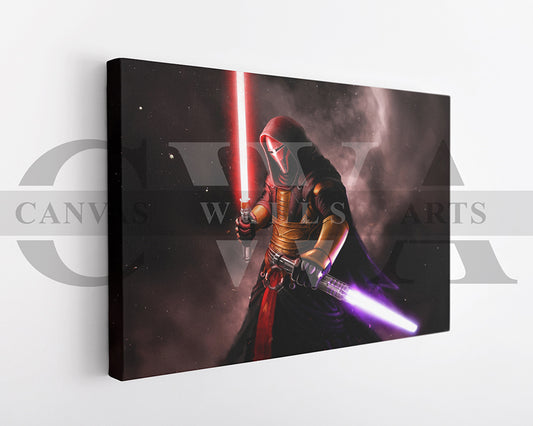 Revan Was A Jedi Knight Canvas Wall Art