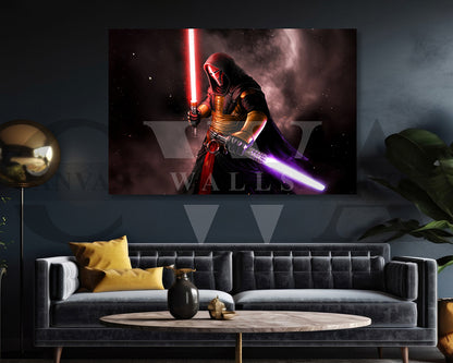 Revan Was A Jedi Knight Canvas Wall Art