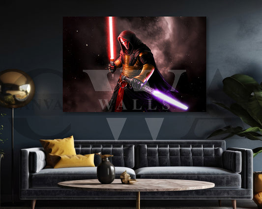 Revan Was A Jedi Knight Canvas Wall Art