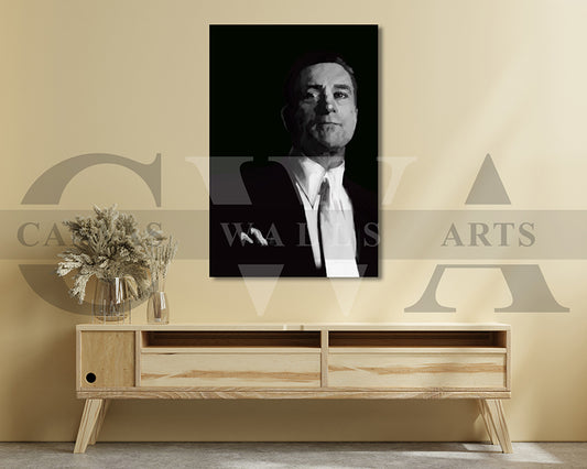 Robert De Niro Canvas Wall Art Abstract Movie Poster