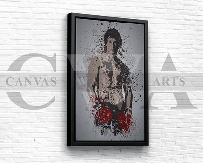 Rocky Canvas Wall Art