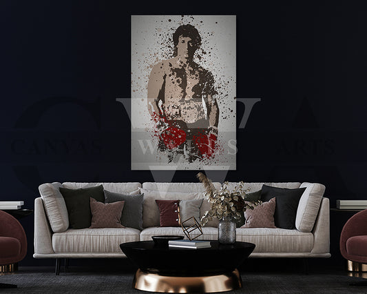 Rocky Canvas Wall Art