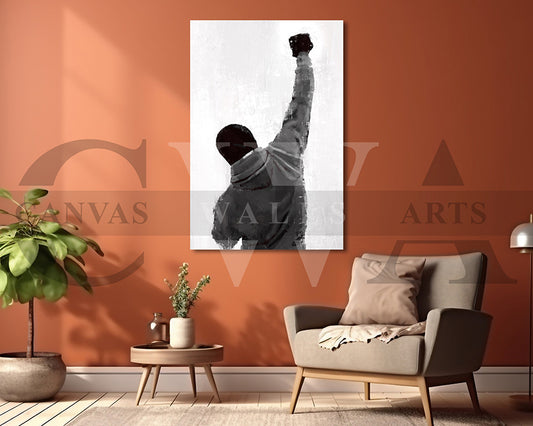 Rocky Canvas Wall Art Movie Poster